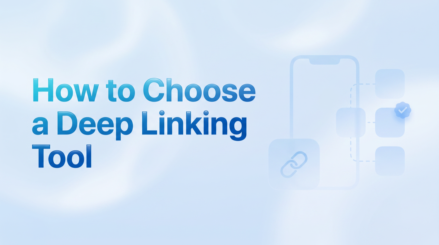 How to Choose a Deep Linking Tool